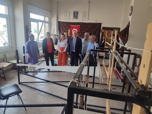 MEZİTLİ KAYMAKAMIMIZ SAYIN GÜRSOY OSMAN BİLGİN ADEM VE SODAM PROJELERİ KAPSAMINDA YÜRÜTÜLEN FAALİYETLERİ İNCELEDİ
